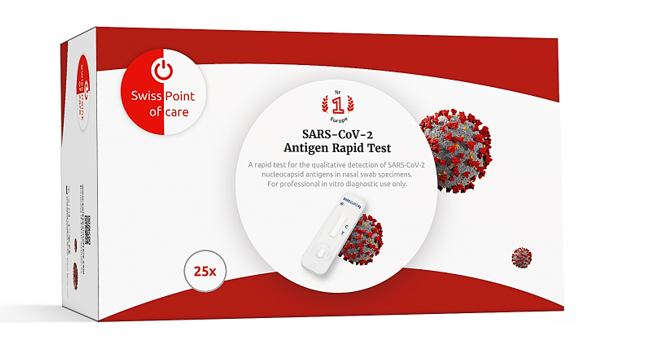 Swiss Point of Care Rapid Covid Test Kit