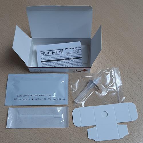 Covid Test Kit Components - Pack Contents Image